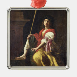 Ornamento De Metal Clio, musa da história, 1624
