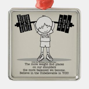 Ornamento De Metal Clube BITUB- mais equilibrado