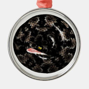 Ornamento De Metal Cobra