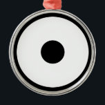 Ornamento De Metal Cobra<br><div class="desc">Este KAMON chama-se "Janome" no Japão.</div>