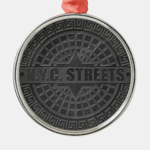 Ornamento De Metal Cobrir de Manhole