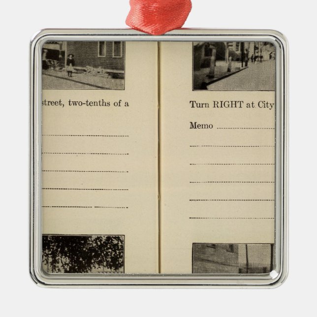 Ornamento De Metal Cohoes, NY (Frente)