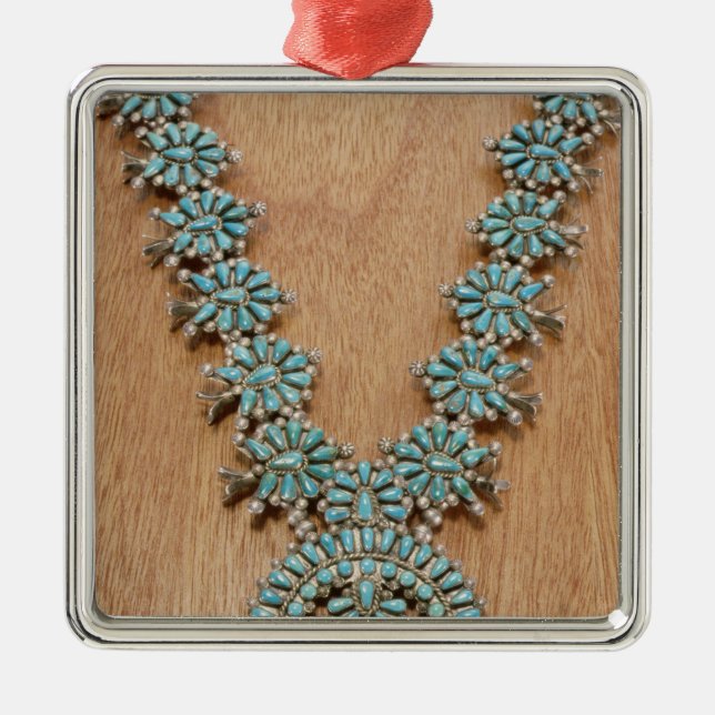 Ornamento De Metal Colar do Navajo (Frente)