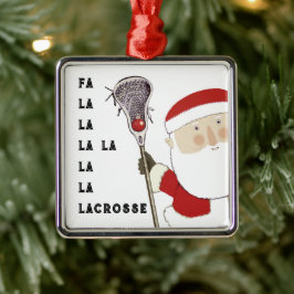 Ornamento De Metal Colecionável de Lacrosse