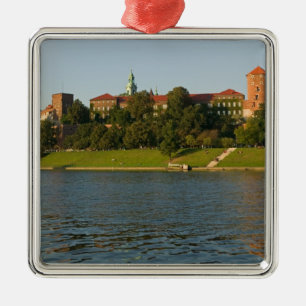 Ornamento De Metal Colina Wawel com Castelo Real e Catedral,