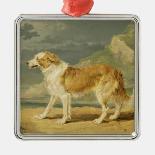 Ornamento De Metal Collie Áspero-revestido, 1809 (óleo a bordo)