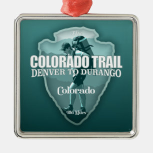 Ornamento De Metal Colorado Trail (ponta de seta T)