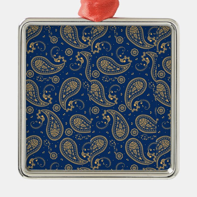 Ornamento De Metal Colorido (Frente)