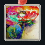 Ornamento De Metal Colorir Abstrato pãozinho<br><div class="desc">A pintura apresenta uma vibrante explosão de motivos florais vermelhos fundidos em um meio cativo de aquarela. O artista emprega um estilo impressionista, abstrato, permitindo que as cores fluam e se misturam organicamente, criando uma sensação de espontaneidade e movimento. Lavagens deliciosas de forma vermelha, com traços de cor rosa, laranja...</div>