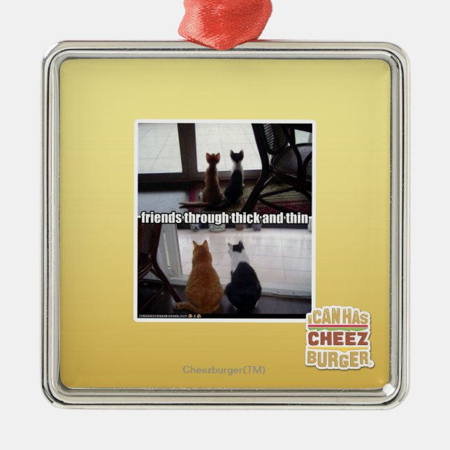 Ornamento De Metal Com grosso e fino (Frente)