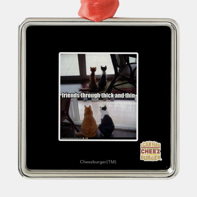 Ornamento De Metal Com grosso e fino (Frente)