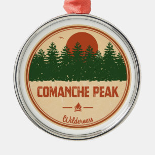 Ornamento De Metal Comanche Peak Wilderness Colorado