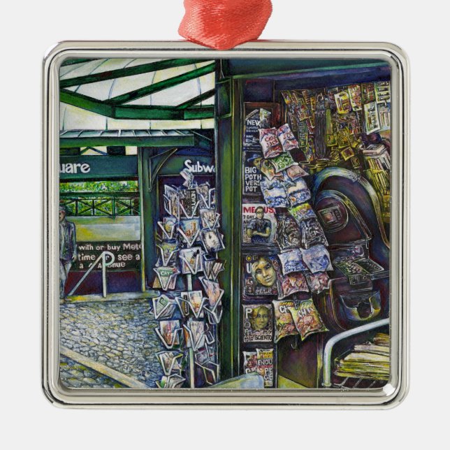 Ornamento De Metal Como Uma Imagem É Inimaginativa? (Frente)