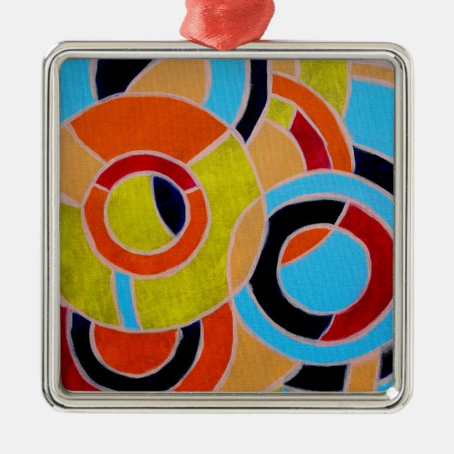 Ornamento De Metal Composição 22 de Michael Moffa (Frente)