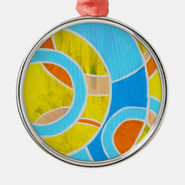 Ornamento De Metal Composição 23 de Michael Moffa (Frente)