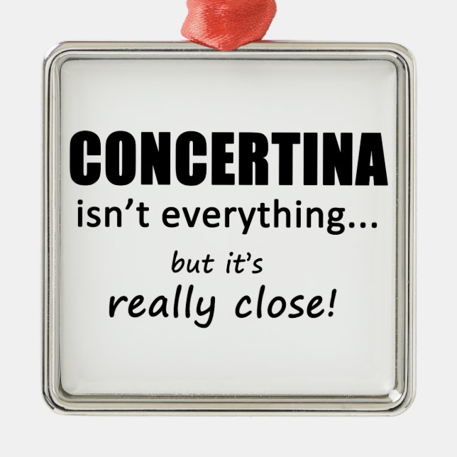 Ornamento De Metal Concetina não é tudo (Frente)