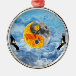 Ornamento De Metal Condor Love