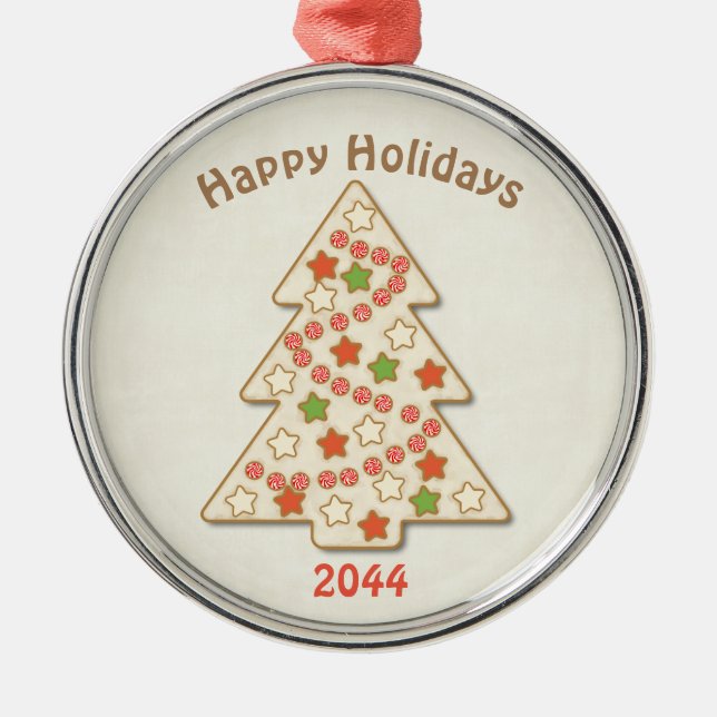 Ornamento De Metal Confeitaria do Polo Norte (Frente)