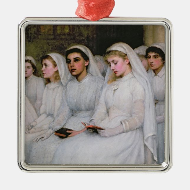 Ornamento De Metal Confirmação (Frente)