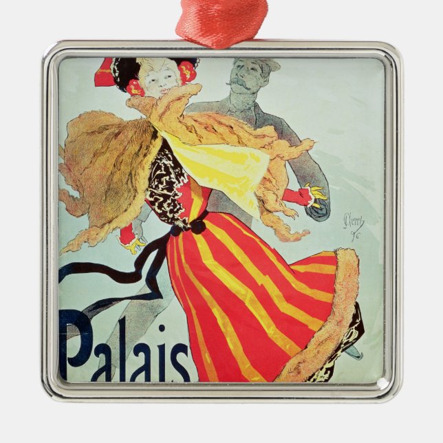 Ornamento De Metal Congele campeões Elysees de Palace', Paris, 1893 (Frente)