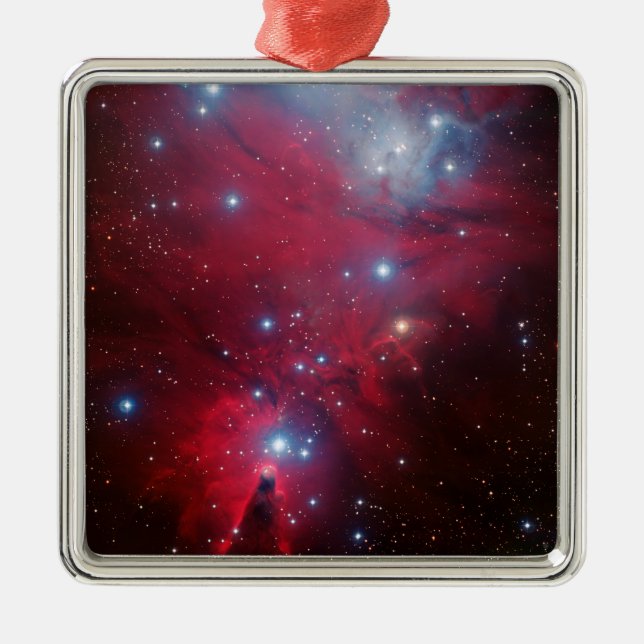 Ornamento De Metal Conjunto de estrela da árvore de Natal (Frente)