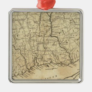 Ornamento De Metal Connecticut 2