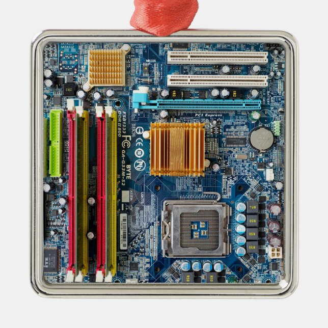 Ornamento De Metal Conselho de Circuito (Frente)