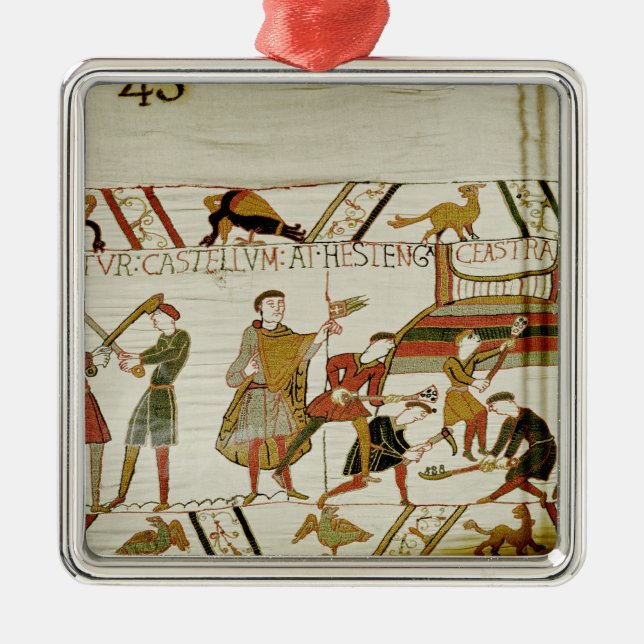 Ornamento De Metal Constroem os fortifications (Frente)