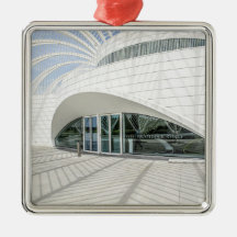 Construção branca futurista moderna