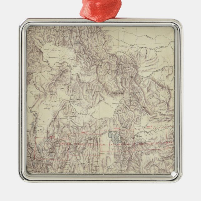 Ornamento De Metal Cordilheira (Frente)