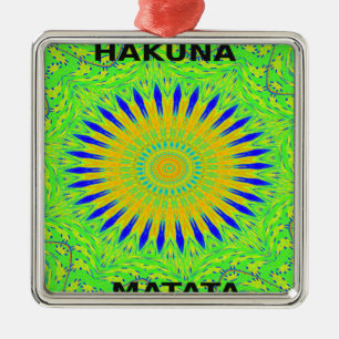 Ornamento De Metal Cores do Tecido Tradicional Africano Verde ouro