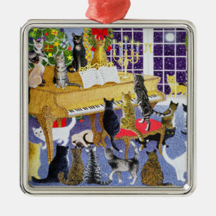 Ornamento De Metal Coro de Natal