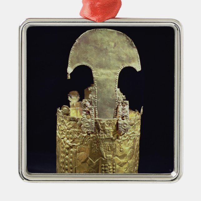 Ornamento De Metal Coroa, Chimu (Frente)
