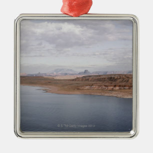 Ornamento De Metal Costa do lago Powell, arizona, pelo Grand Canyon