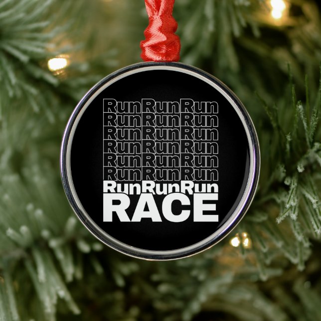 Ornamento De Metal Cota de Treinamento do Executante Motivacional - E (Árvore)