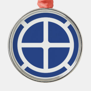 Ornamento De Metal Crachá da 35ª Divisão de Infantaria