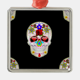 Ornamento De Metal crânio