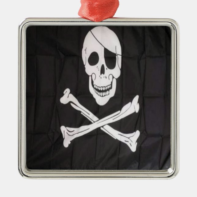 ORNAMENTO DE METAL CRÂNIO (Frente)