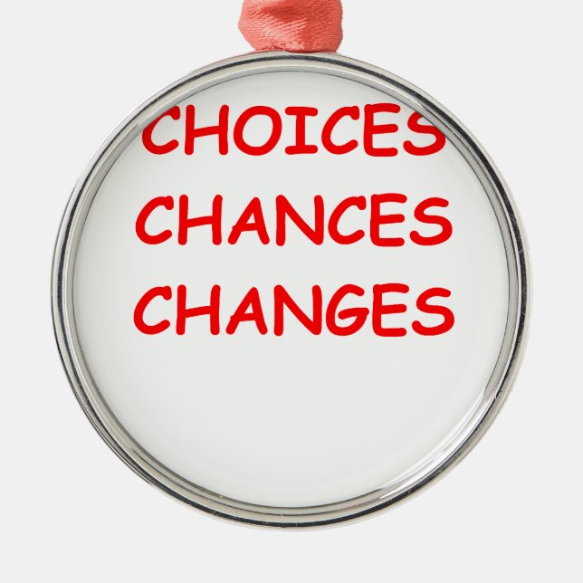 Ornamento De Metal crescimento (Frente)