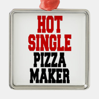Ornamento De Metal Criador de pizza de Solteiro quente