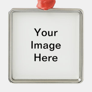 Ornamento De Metal Criar seus próprios presentes personalizados