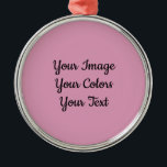 Ornamento De Metal Crie o Seu Próprio<br><div class="desc">Crie seus próprios favores de casamento personalizados,  suprimentos para cerimônia e recepção,  decorações e convites personalizados por cor,  jóias personalizadas e muito mais!</div>