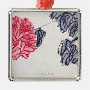 Ornamento De Metal Crisântemo