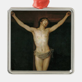 Ornamento De Metal Cristo Crucificado (Jesus na Cruz) (de Goya)