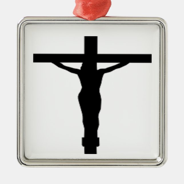 Ornamento De Metal Cristo JESUS (Frente)