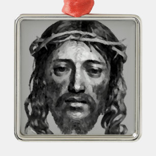 Ornamento De Metal Cristo JESUS