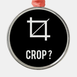 Ornamento De Metal Crop Top