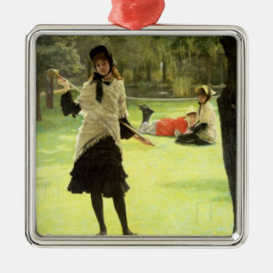 Ornamento De Metal Croquet de James Tissot , c.1878