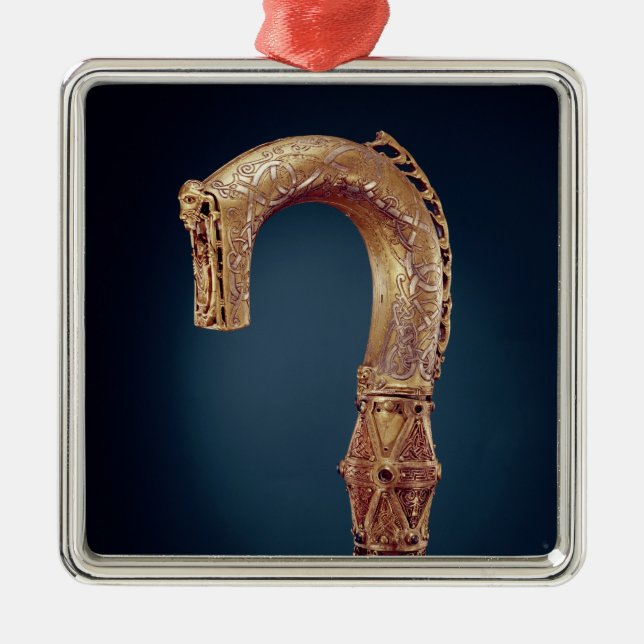 Ornamento De Metal Crozier de Clonmacnoise, condado Offaly, idade de (Frente)