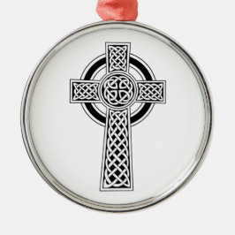 Ornamento De Metal Cruz Celta